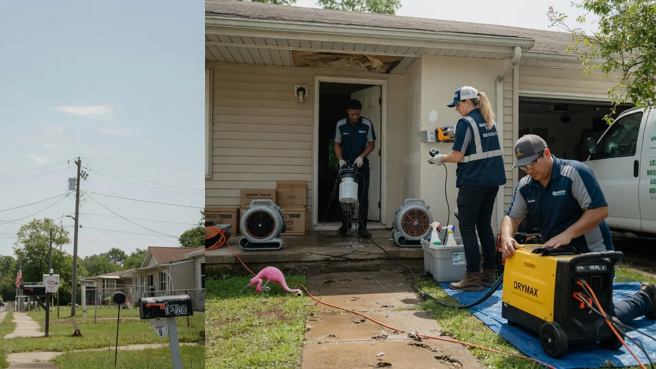 Storm Damage Water Removal in Claremont, SD near me